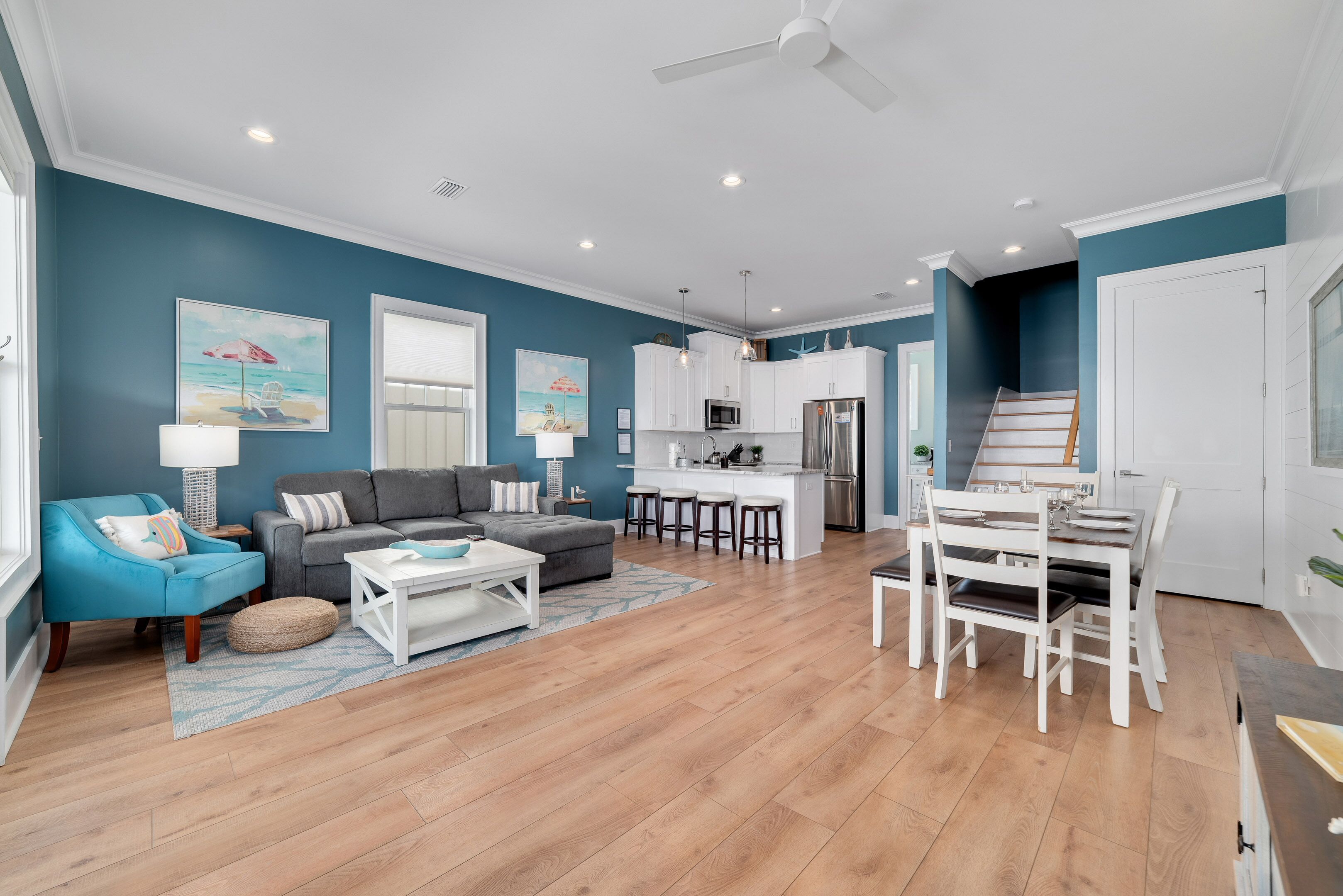 Una Smart TV, libros