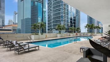 Indoor pool, outdoor pool