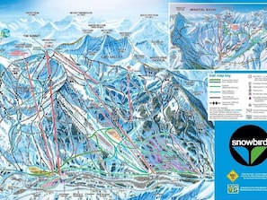 Explore the resort's extensive network of ski trails, featuring a variety of routes for all skill levels.
