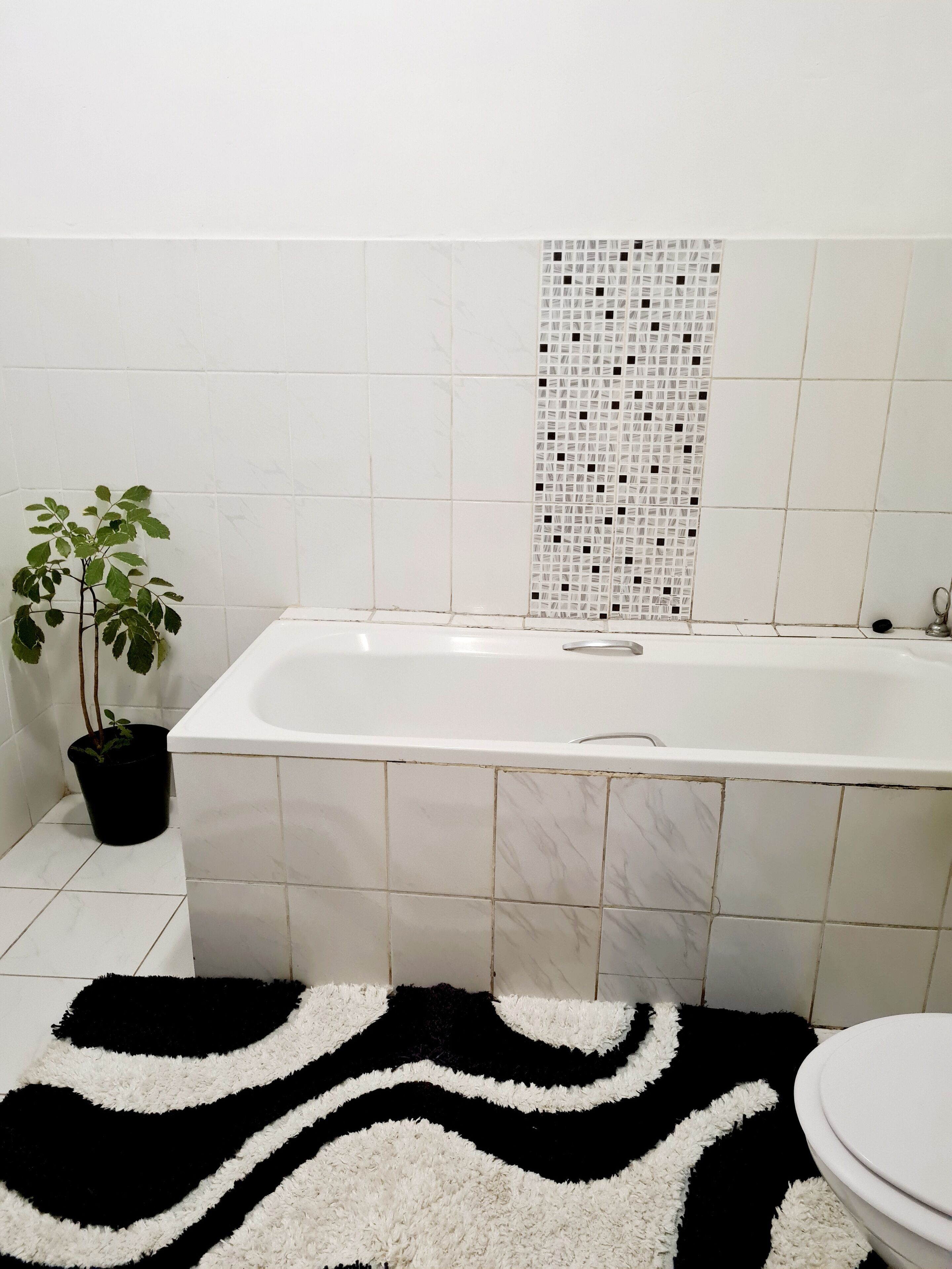 Combined shower/tub