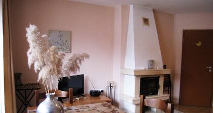 Solar nest with fireplace, terrace and panoramic view, 700 m from ski lift