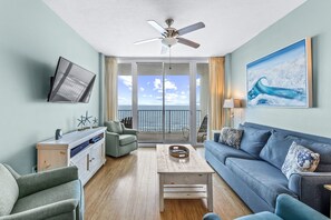 Smart TV, DVD player - Lighthouse 1207 - Premier Beach Front w Balcony - 2 King + Bunks -  3 pools (Gulf Shores)