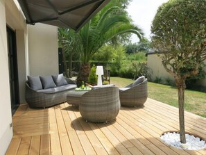 Terrace/patio - Le Clos Velin by Interhome (Theix)