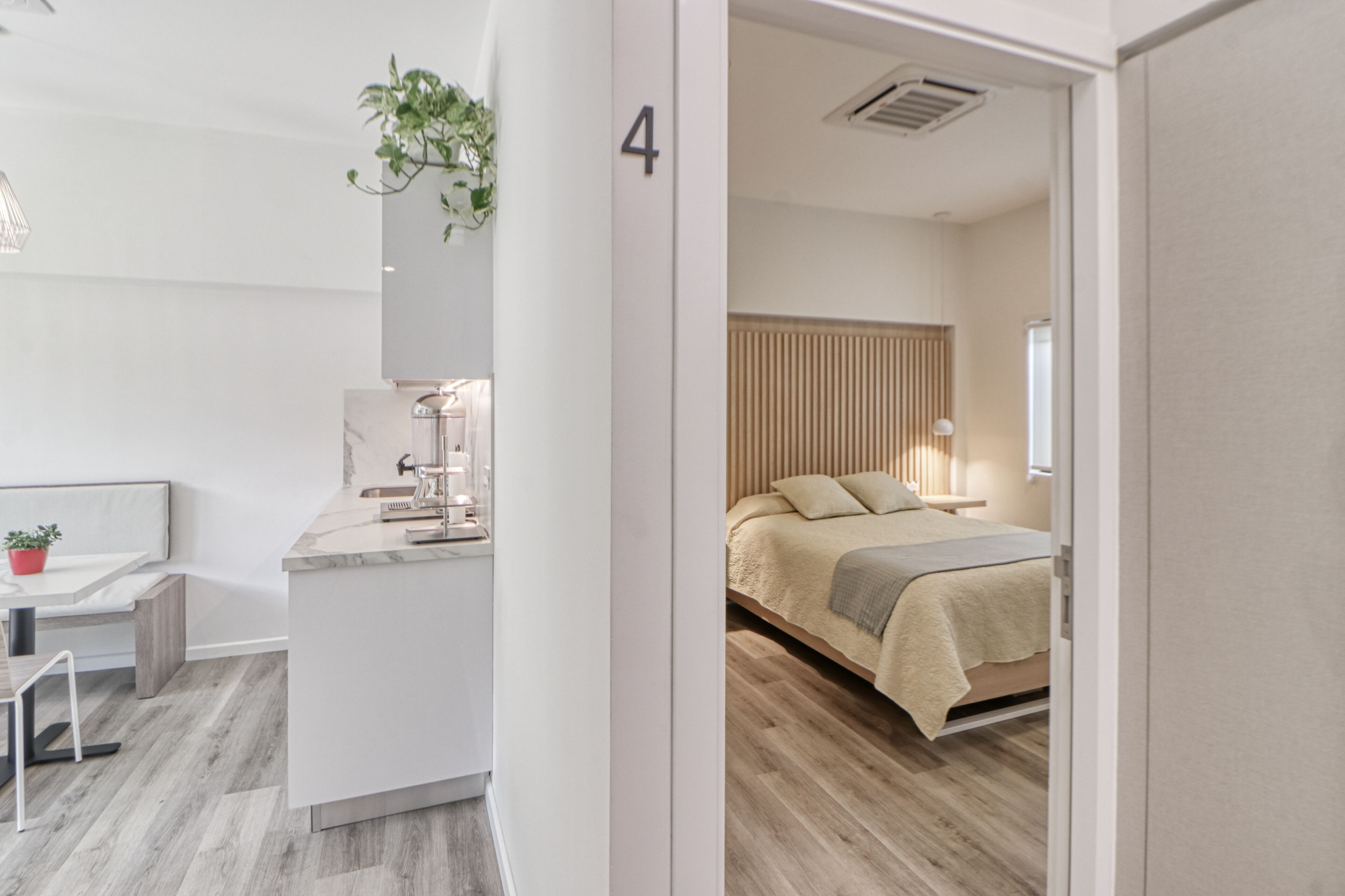 Apartamento 1 habitación, con aire acondicionado