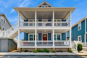 Exterior - Family-Friendly Compound with Balcony, Porch, Grill, & WiFi - Walk to Beach (Ocean City)