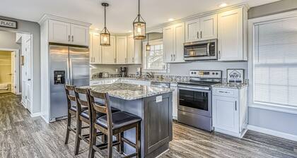 Exquisite Waterfront Estate with Private Boat Dock, Beach, Kayaks & Game Room