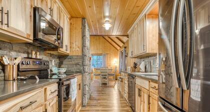 Charming, riverfront cabin with fireplace - dog-friendly