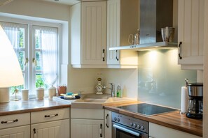 Kühlschrank, Ofen, Herdplatte, Geschirrspüler