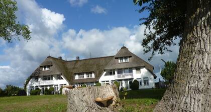 Comfortable country house on the lagoon in Stolpe with balcony and garden view - The