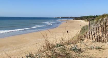 Maison Bord de Mer 400m des plages de sable, 70mÂČ, 3 chambres