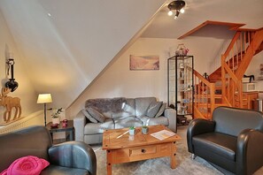 TV, DVD player, stereo