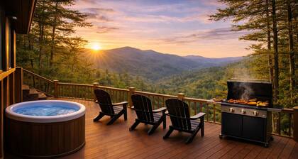 Secluded Cabin | Epic Mountain Views + Hot Tub