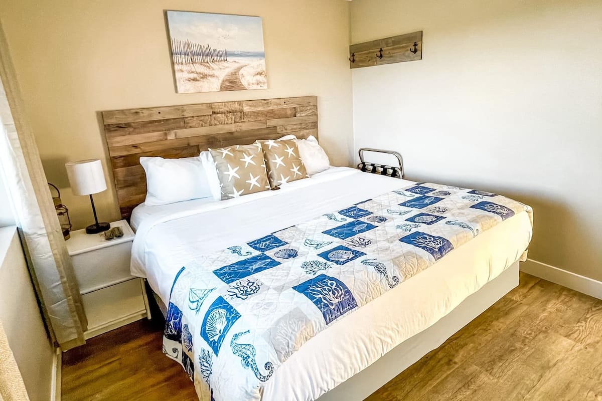 1 bedroom, memory-foam beds, individually decorated