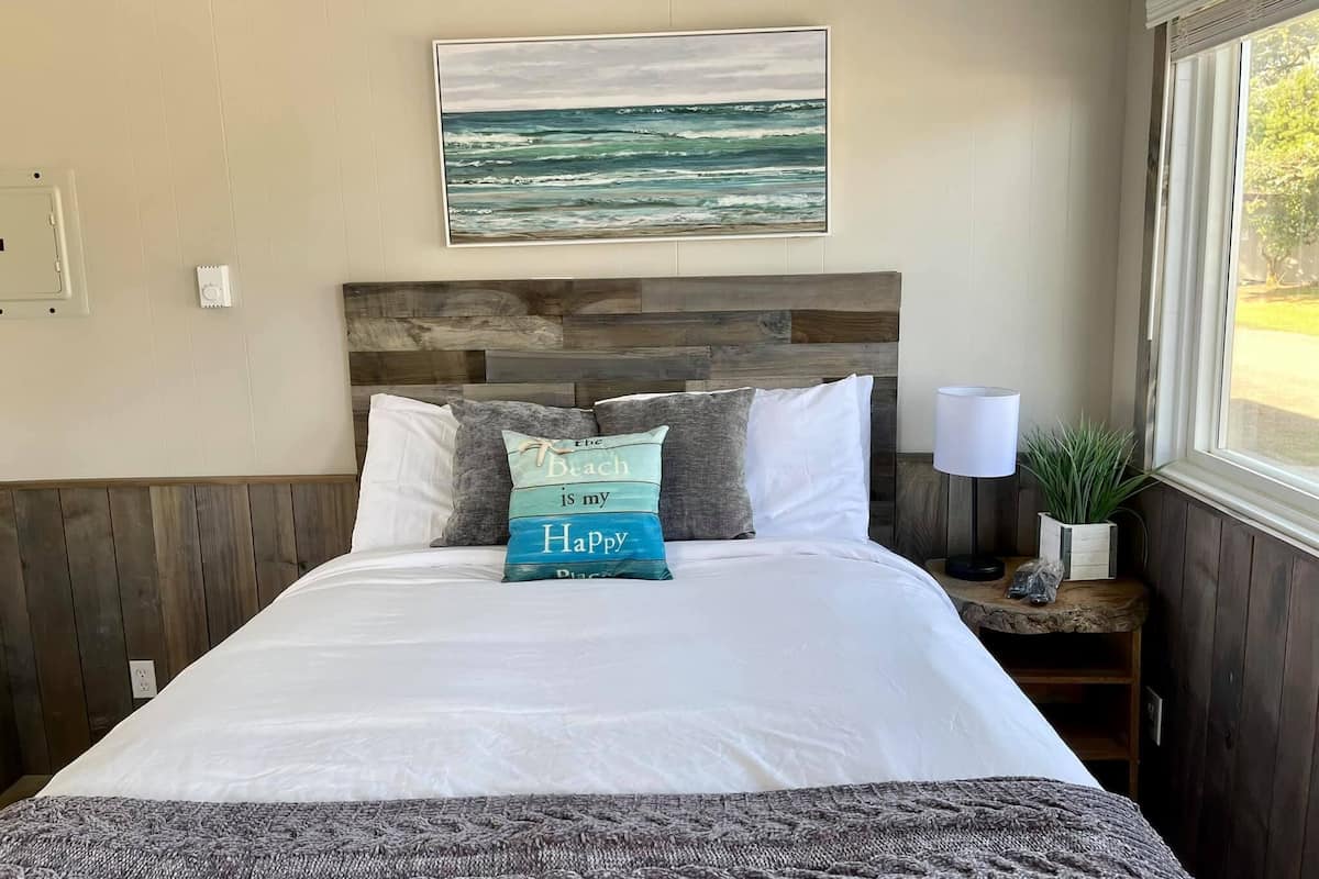 1 bedroom, memory-foam beds, individually decorated