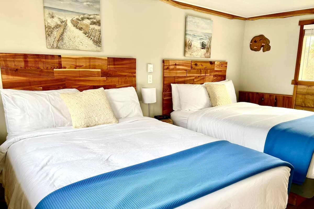 1 bedroom, memory-foam beds, individually decorated