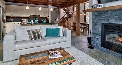 Rustic chic chalet in the forest