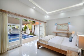 3 bedrooms, in-room safe, desk, iron/ironing board - OriVista Charming Villa Shree Canggu 2 mins to beach (Canggu)