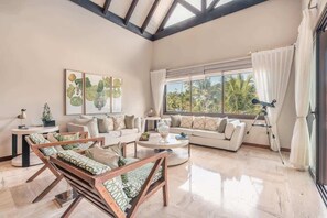 TV, offices - Apartment with 2-Br nearby beach at Portillo Kf (Las Terrenas)