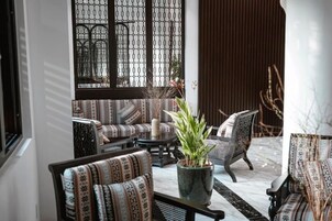 Sala de estar en el lobby