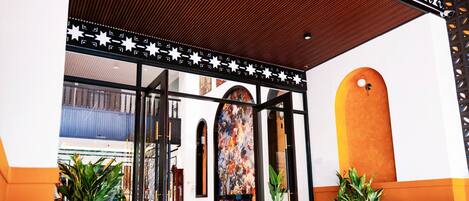 Entrada da propriedade