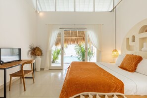 Villa, 3 Bedrooms | 3 bedrooms, free WiFi, bed sheets - Villa Casa Bocami Canggu By Azure Near Finns (Canggu)