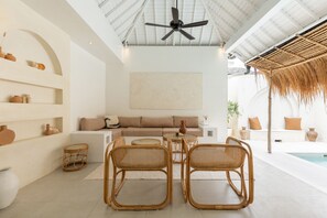 Villa, 3 Bedrooms | Private kitchen | Fridge, high chair, cookware/dishes/utensils - Villa Casa Bocami Canggu By Azure Near Finns (Canggu)