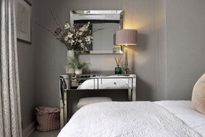 2 bedrooms, iron/ironing board, travel crib, WiFi