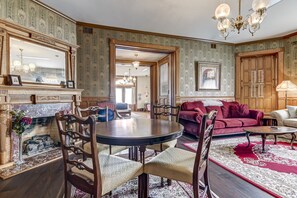 Interior - Grand Historic Retreat | 3BR Suite | Modern Comfort & Classic Charm (Springfield)