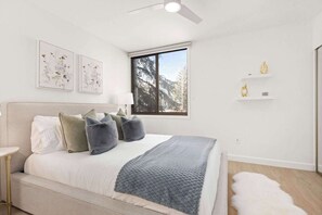 3 dormitorios, colchones viscoelásticos, caja fuerte y escritorio