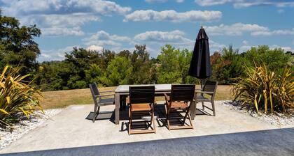 A great family home in a semi rural location close to Ruby Bay Beach and Mapua Village