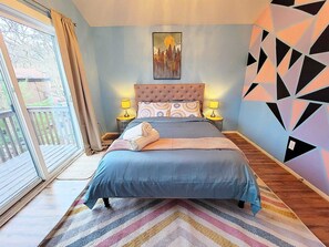 4 chambres, fer et planche à repasser, Wi-Fi gratuit, draps fournis