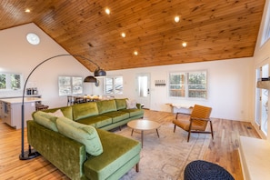 TV, fireplace, DVD player - Scandinavian-Style Cabin in The Mountains (Boone)