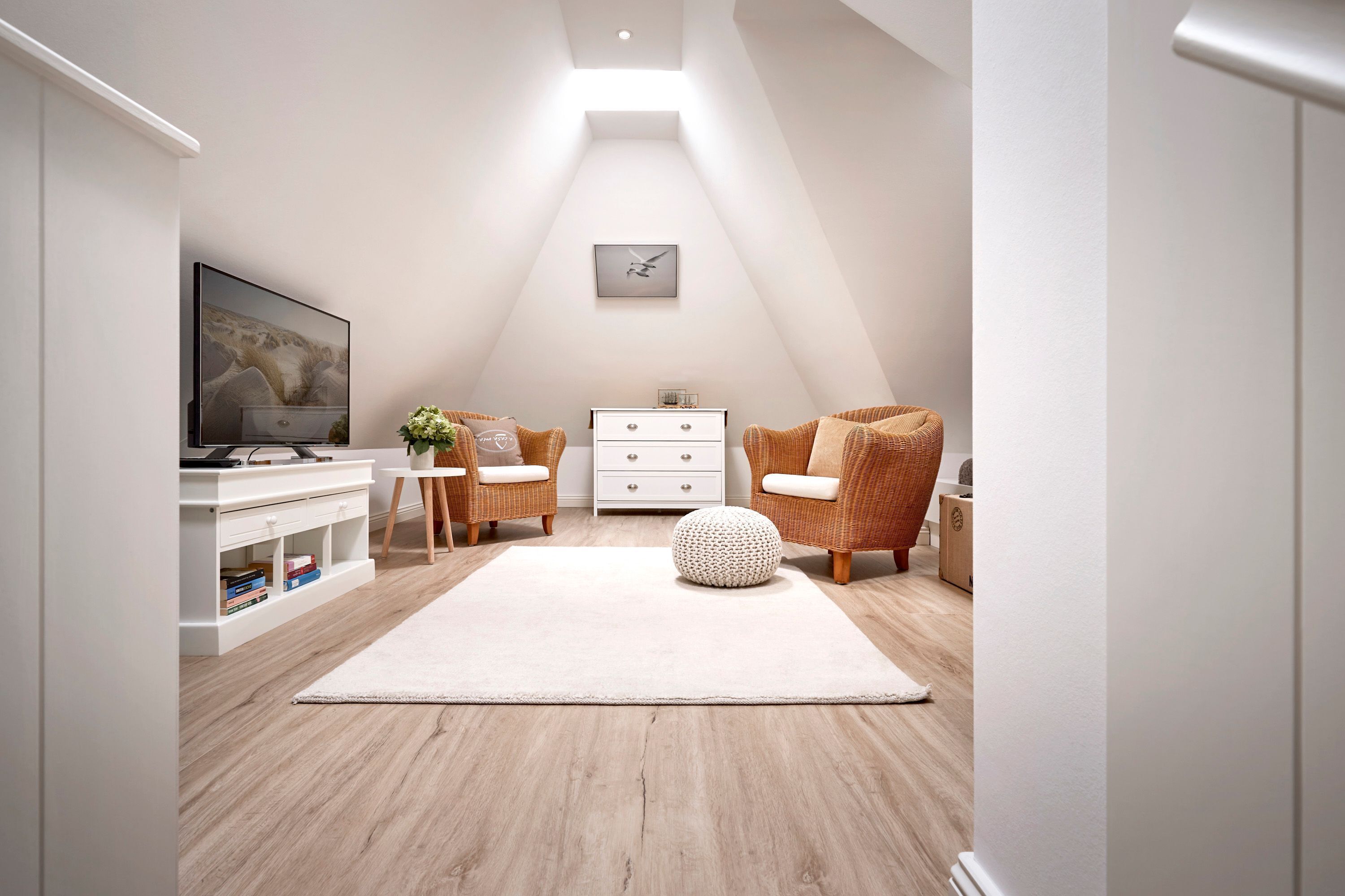 تلفزيون، مدفأة