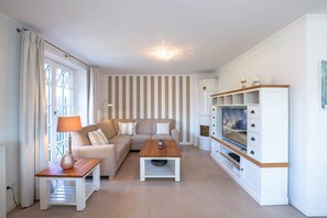 Fernseher, Kamin
