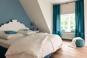 4 slaapkamers, een kluis op de kamer, wifi, beddengoed