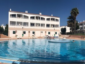 Pool - Cozy Apartment in Cala en Blanes with Pool and Air Conditioning (Ciutadella)