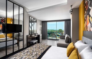 Family Room | Free minibar, in-room safe, WiFi, bed sheets - Arnor De Luxe Hotel (Manavgat)