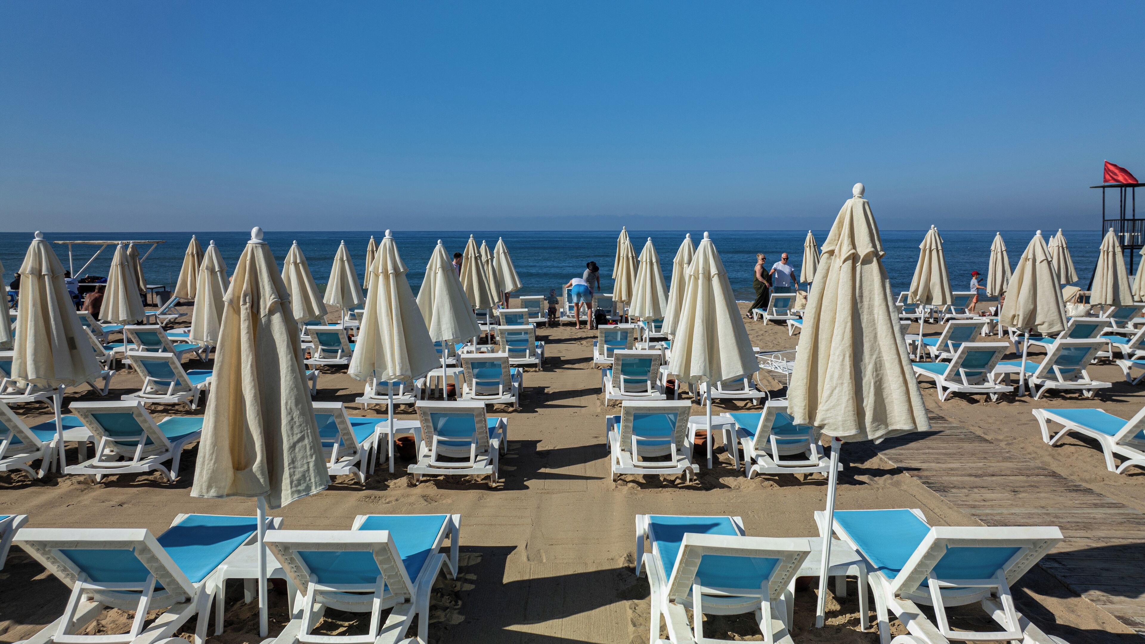 在附近的私人海滩、免费海滩班车、免费海滩小屋、沙滩椅