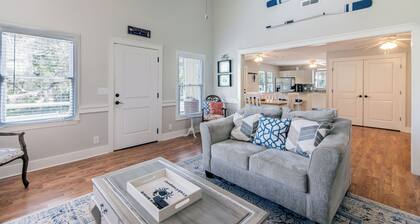 Sweet M'Ocean | Charming Edisto Beach Retreat: Steps to Shore,Covered Porch,Golf Cart Paradise