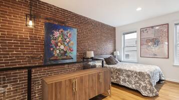 2 dormitorios, escritorio, tabla de planchar con plancha y wifi gratis