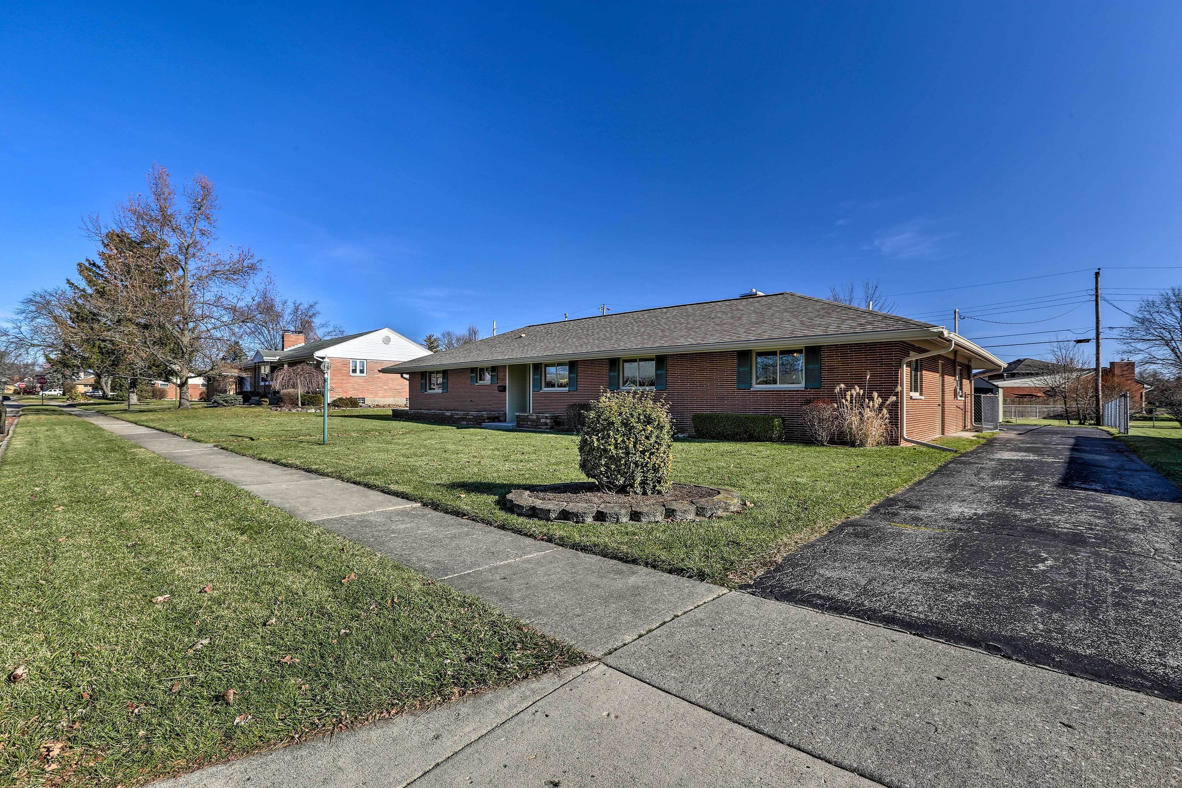 Dayton Home w/ Patio & Fire Pit ~ 6 Mi Dtwn!