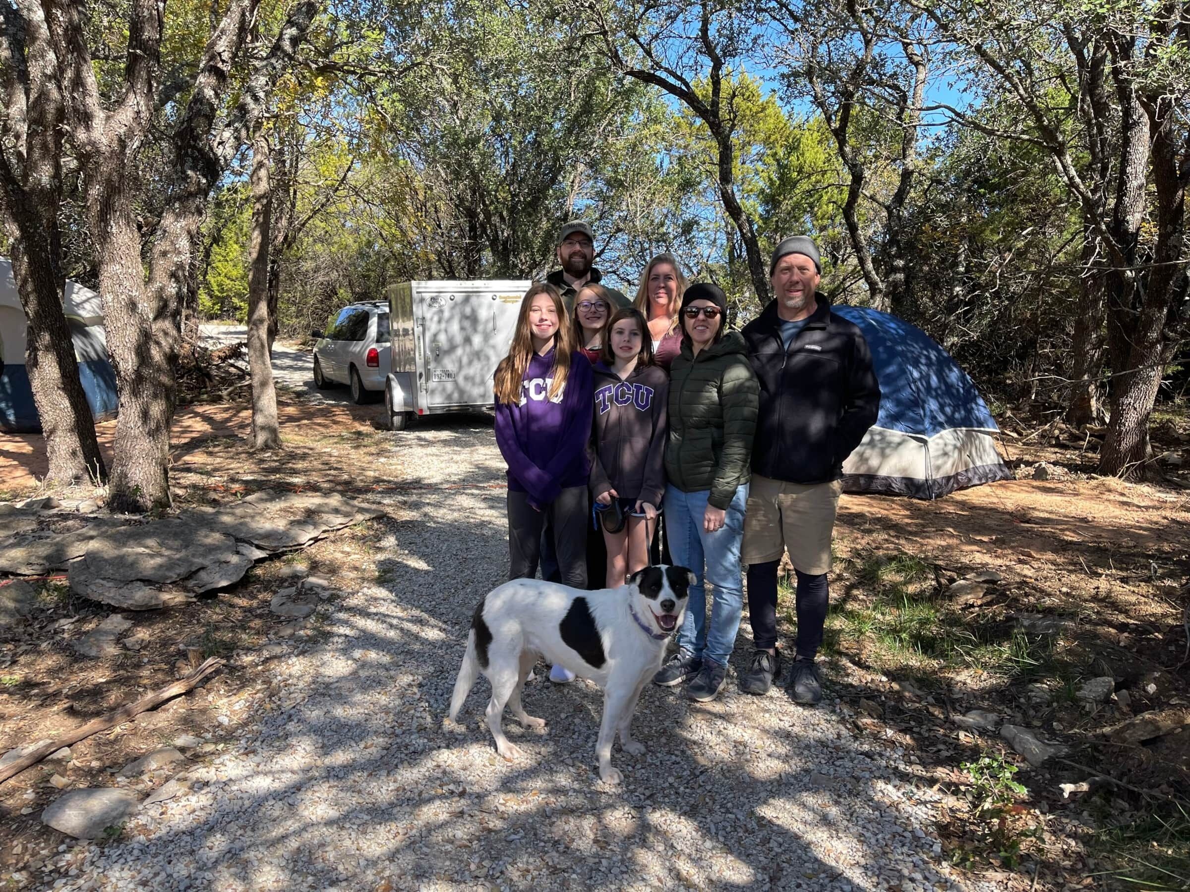 Campsite #15 at Lake Godstone
