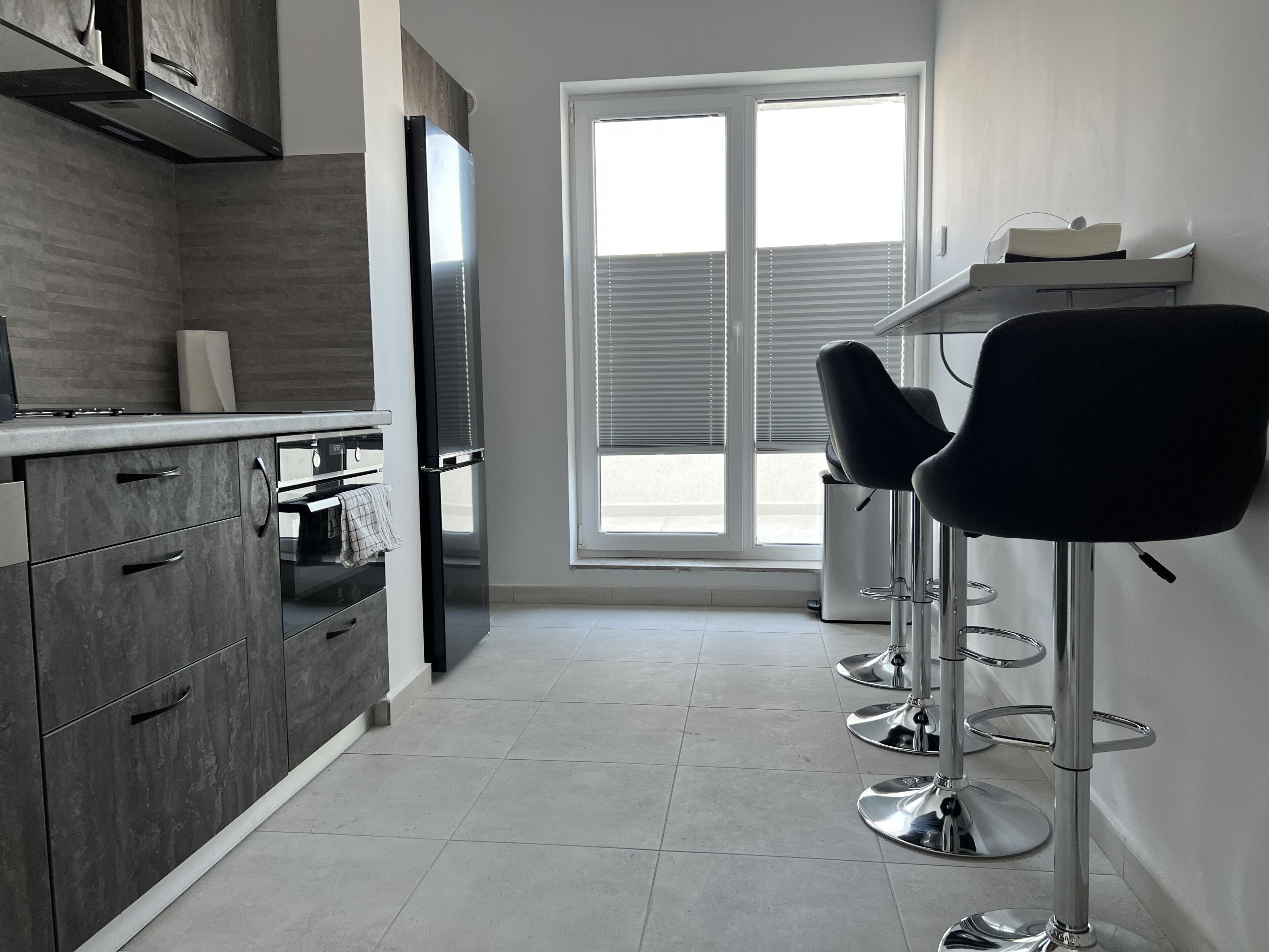 เพรสซิเดนเชียลอพาร์ทเมนท์ | ครัวส่วนตัว | ตู้เย็นขนาดใหญ่, ไมโครเวฟ, เตาประกอบอาหาร, เครื่อ งล้างจาน