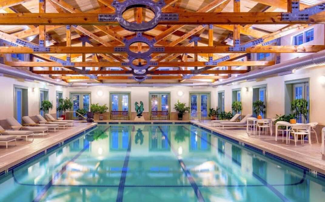 Equinox Hotel heated indoor pool