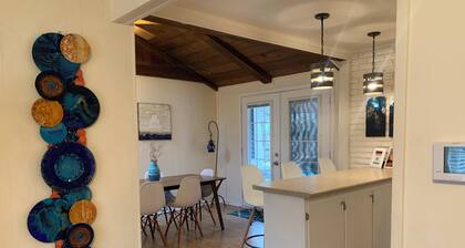 Beautiful lake-access home with boat slip steps away from renowned Clark Lake!