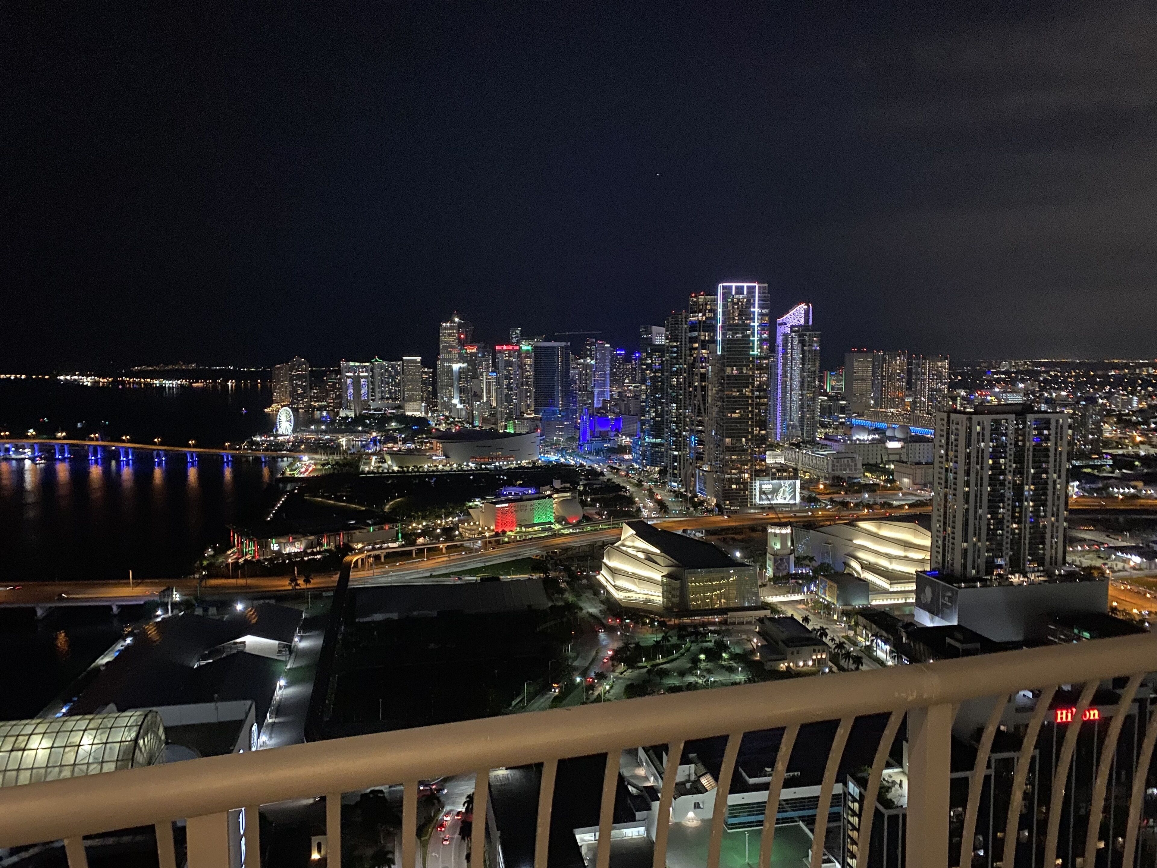 Stunning Ocean View and Elegant, Sun-lit Penthouse One-Bedroom Overlooking Miami
