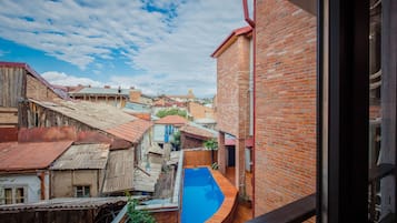 Habitación doble panorámica | Terraza o patio