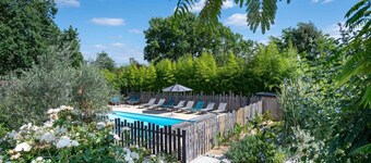 Gîte Pujaudrine, 2 rooms, air-conditioned with terrace for 1 to 4 people - shared outdoor swimming pool