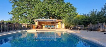 Gîte Pujaudrine, 2 rooms, air-conditioned with terrace for 1 to 4 people - shared outdoor swimming pool
