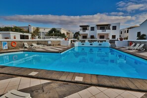 Una piscina climatizada